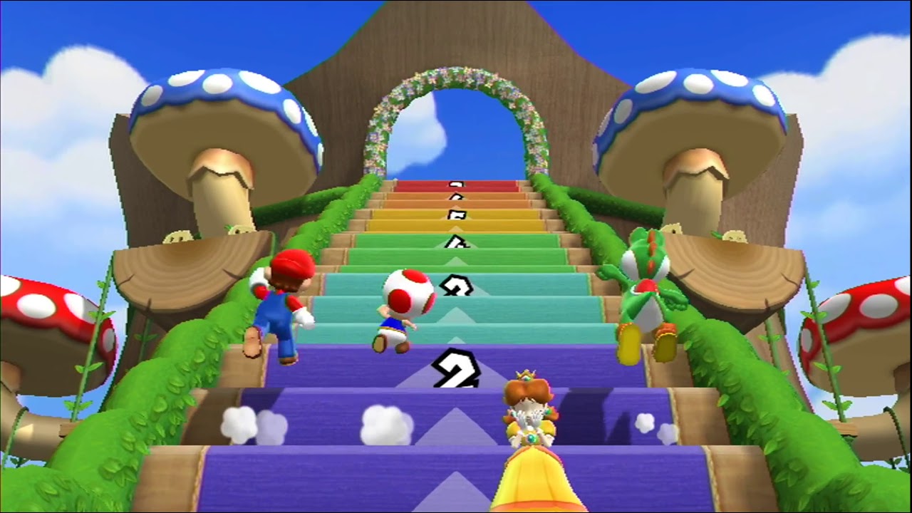 World of Playthroughs: Mario Party 9: Mini Games: Step To It (1-vs.-Rivals)