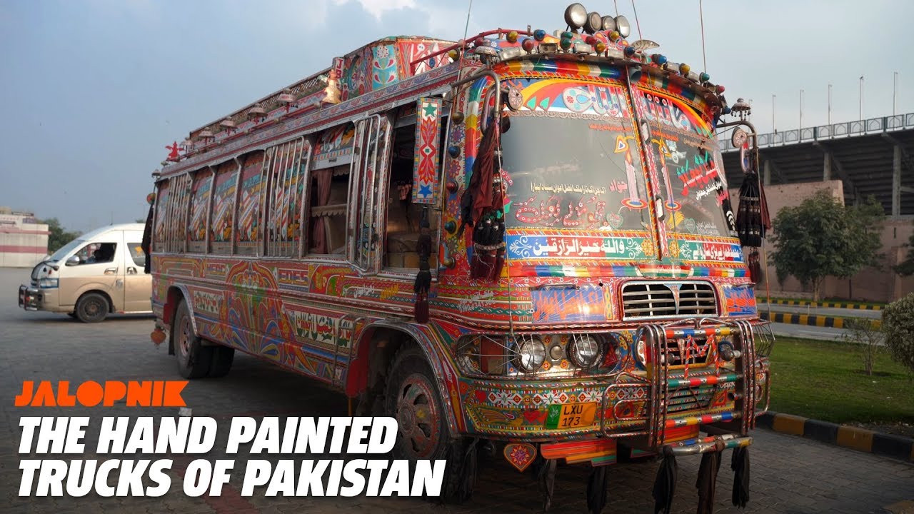 The Beautiful Hand Painted Trucks of Pakistan | Jalopnik Investigates