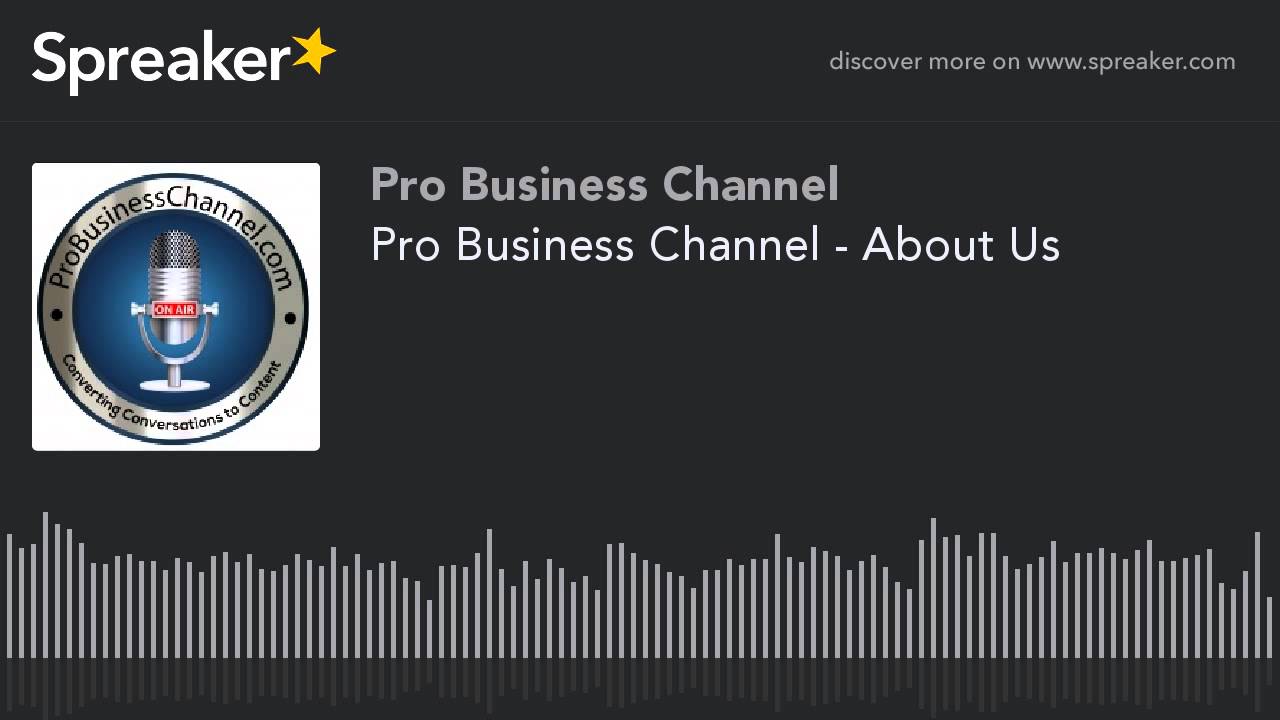 Pro Business Channel - About Us