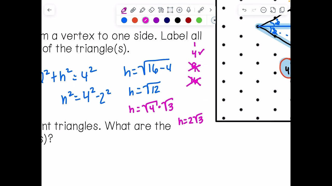 Exploring the Side Ratios of a 30-60-90 Triangle