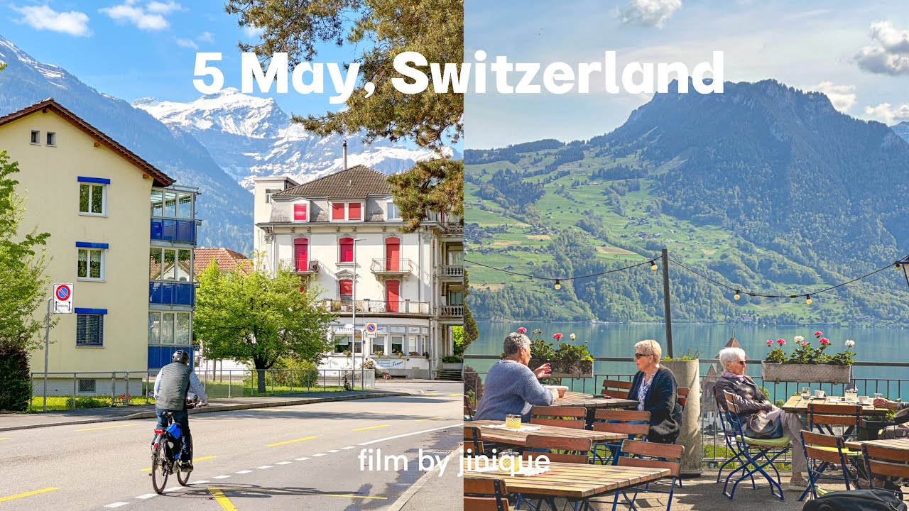 5월 스위스 여행 브이로그 50분 몰아보기, 날씨, 옷차림, 가볼만한곳, 여행코스 | Switzerland travel 🇨🇭