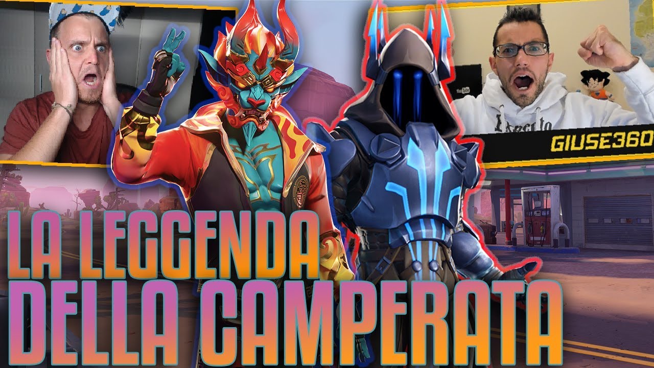 DUO CON GIUSE360!! LA LEGGENDA DELLA CAMPERATA CON DOPPIA WEBCAM!!