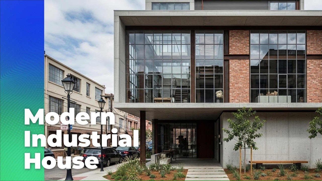 Modern Industrial House Design Ideas That Redefine Urban Living in 2025 🏙️✨