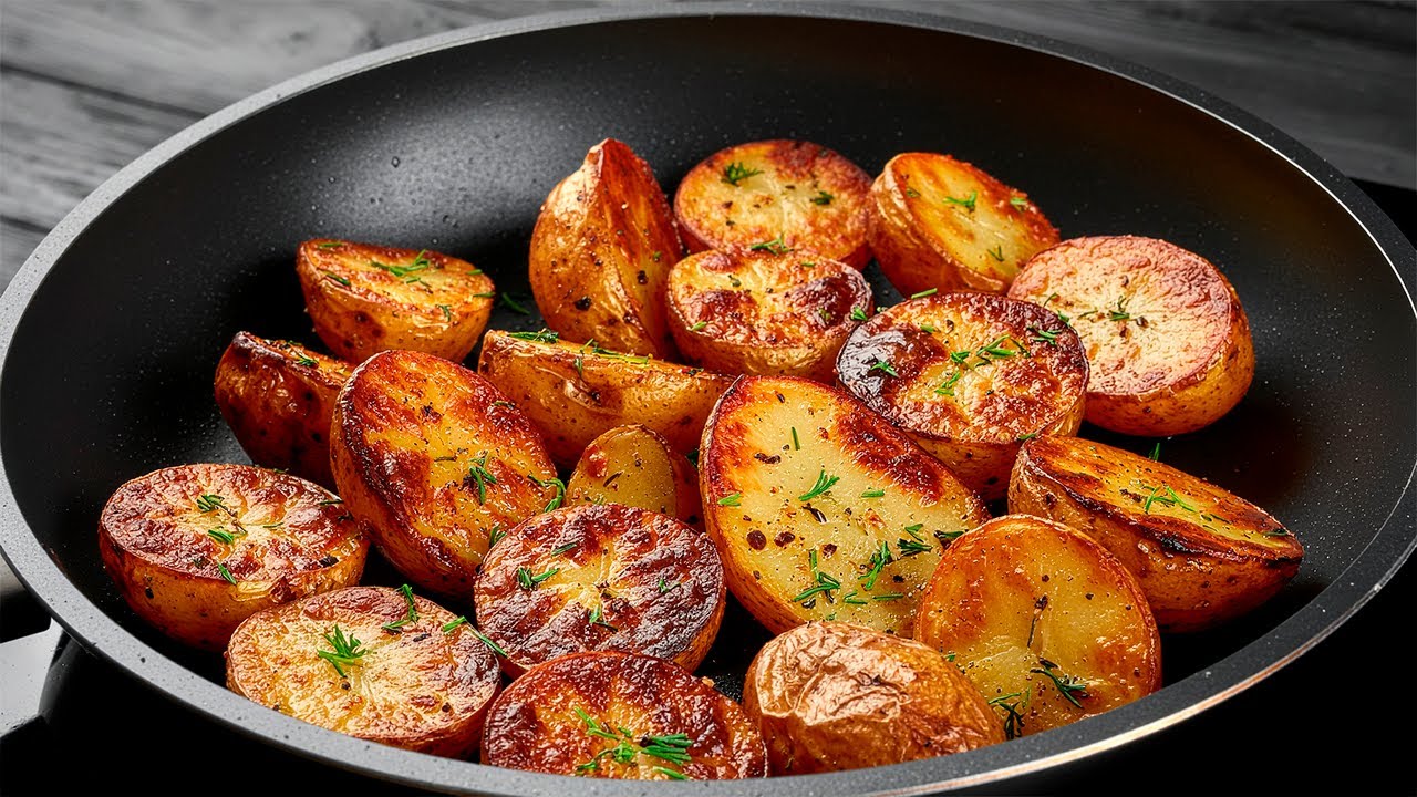 Just potatoes in 15 minutes! This potato recipe will surprise you!