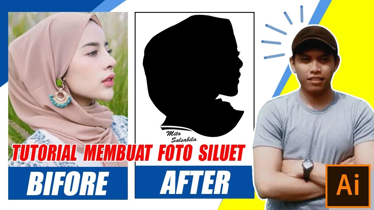 Tutorial  Membuat  Foto  Siluet