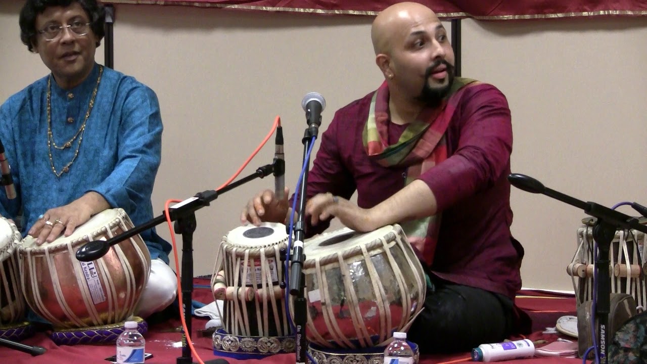 Father-son tabla duo, Pandit Anindo Chatterjee and Shri Anubrata Chatterjee