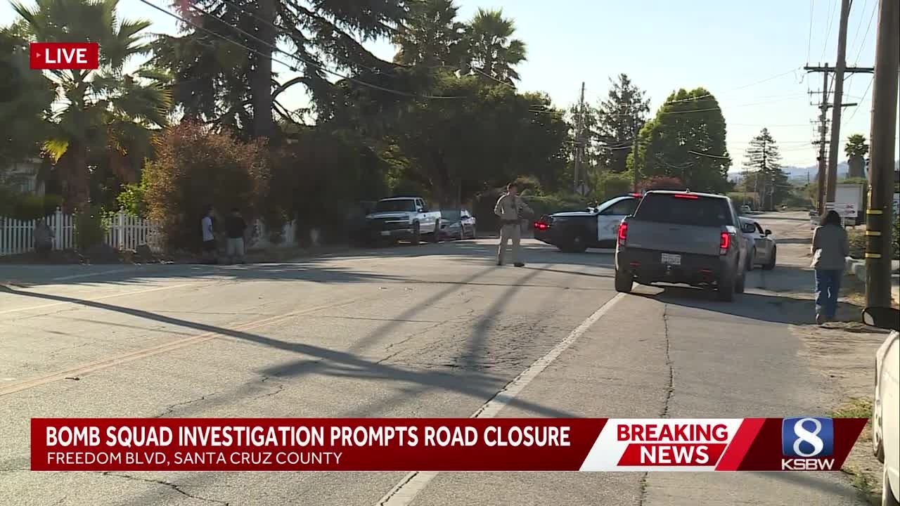 Road closure, bomb squad respond to active investigation on Freedom Boulevard