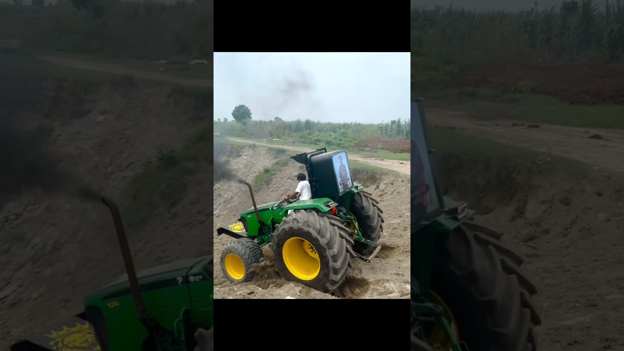 Sumit phour John deer tractor Full off Roading testing #automobile #farmequipment #shorts
