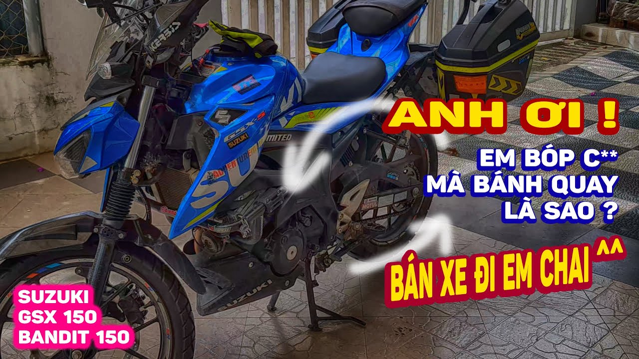 Bóp côn mà bánh sau vẫn Quay là xe bị gì ? Cách kiểm tra xử lí côn | Suzuki GSX bandit 150 Lightvspy