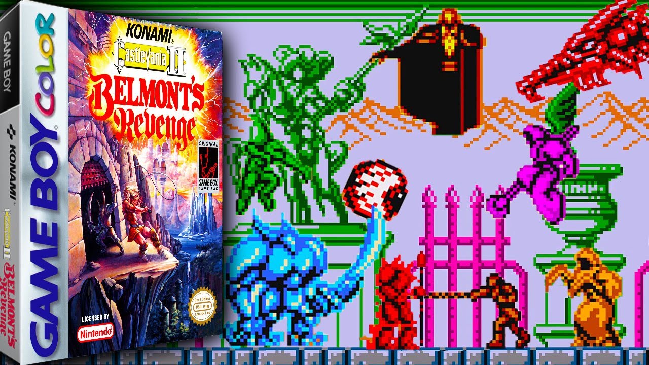 Castlevania II Belmont's Revenge (Game Boy Color) - Longplay