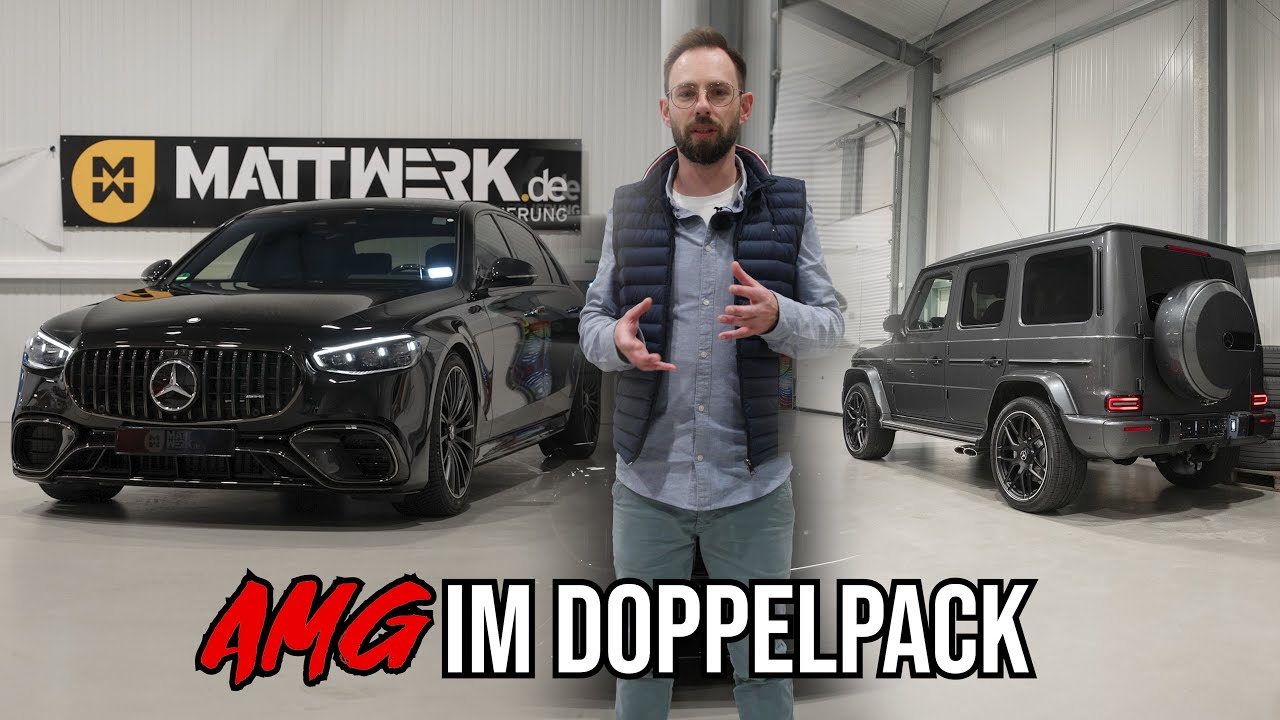 Detailing & PPF Lackschutz Folierung Luxus oder Offroad? Mercedes S63 AMG Lang E-Performance und G63