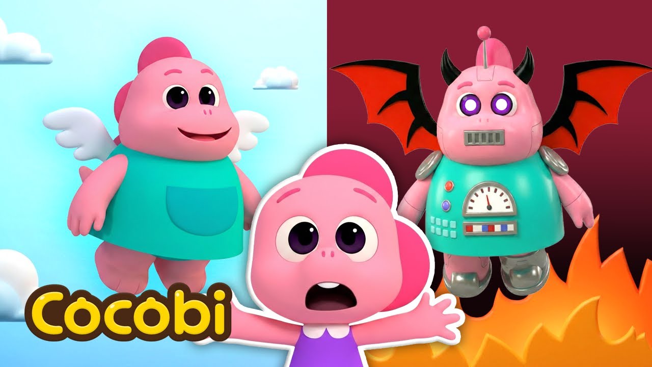 Mama Robot kontra Prawdziwa Mama😱 Kto Wygrywa? | Piosenki dla Dzieci | Cocobi