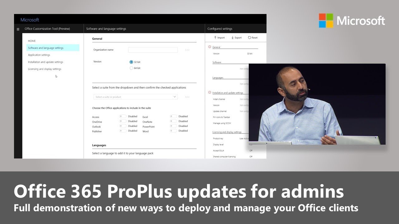 Office 365 ProPlus updates for admins: new ways to deploy and manage your Office clients