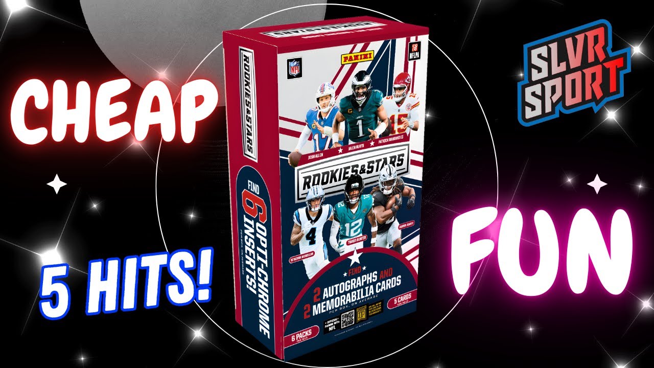 🎉 VICTORY MONDAY!! 🎉 - 2025 Rookies and Stars Football Hobby Box Opening