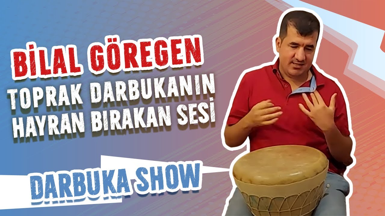 Bilal Göregen - Çömlek Darbuka Show! | Toprak Darbukanın Hayran Bırakan Sesi