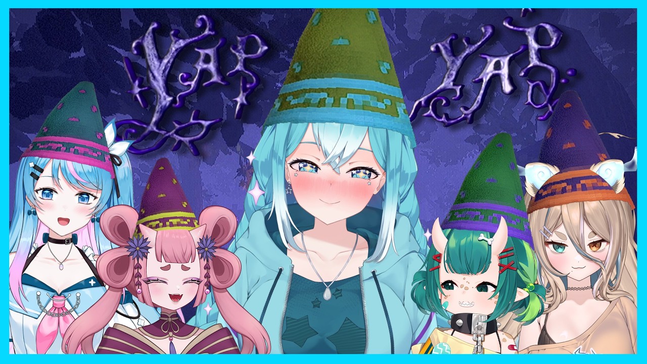 【YAPYAP】Casting Spells with Pretty Girls!【COLLAB W/ SERENA, CHIO, PEKOE, & KIJORI】