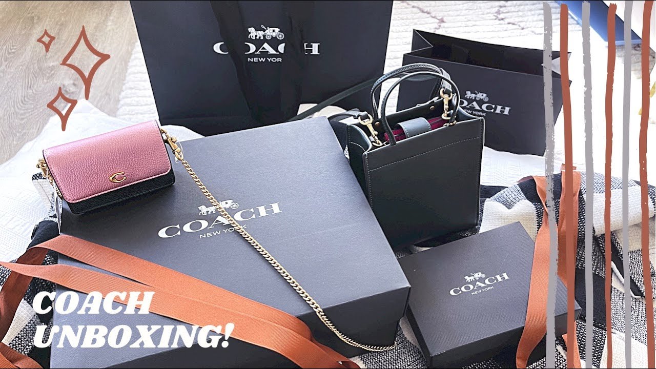 Coach Unboxing | Best Coach Bags!