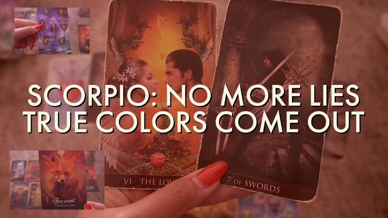 SCORPIO: DONE WITH A LIAR & PLAYER. ENOUGH IS ENOUGH.MOVING ON WITH SOMEONE WHO LOVES YOU & IS READY