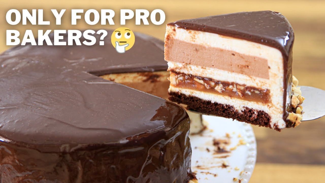 The Best Snickers Mousse Cake Recipe