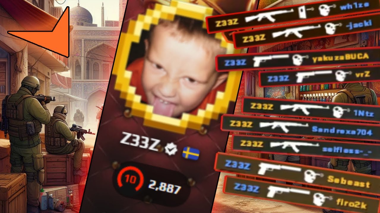 Best of Z33Z Faceit journey - 25