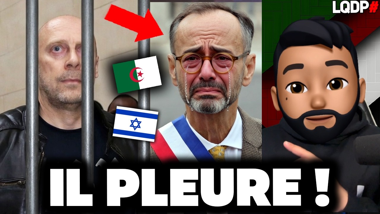 Soral direction PRISON ?! Sarkozy roule sans casque, Robert M&eacute;nard pleure l'Alg&eacute;rie