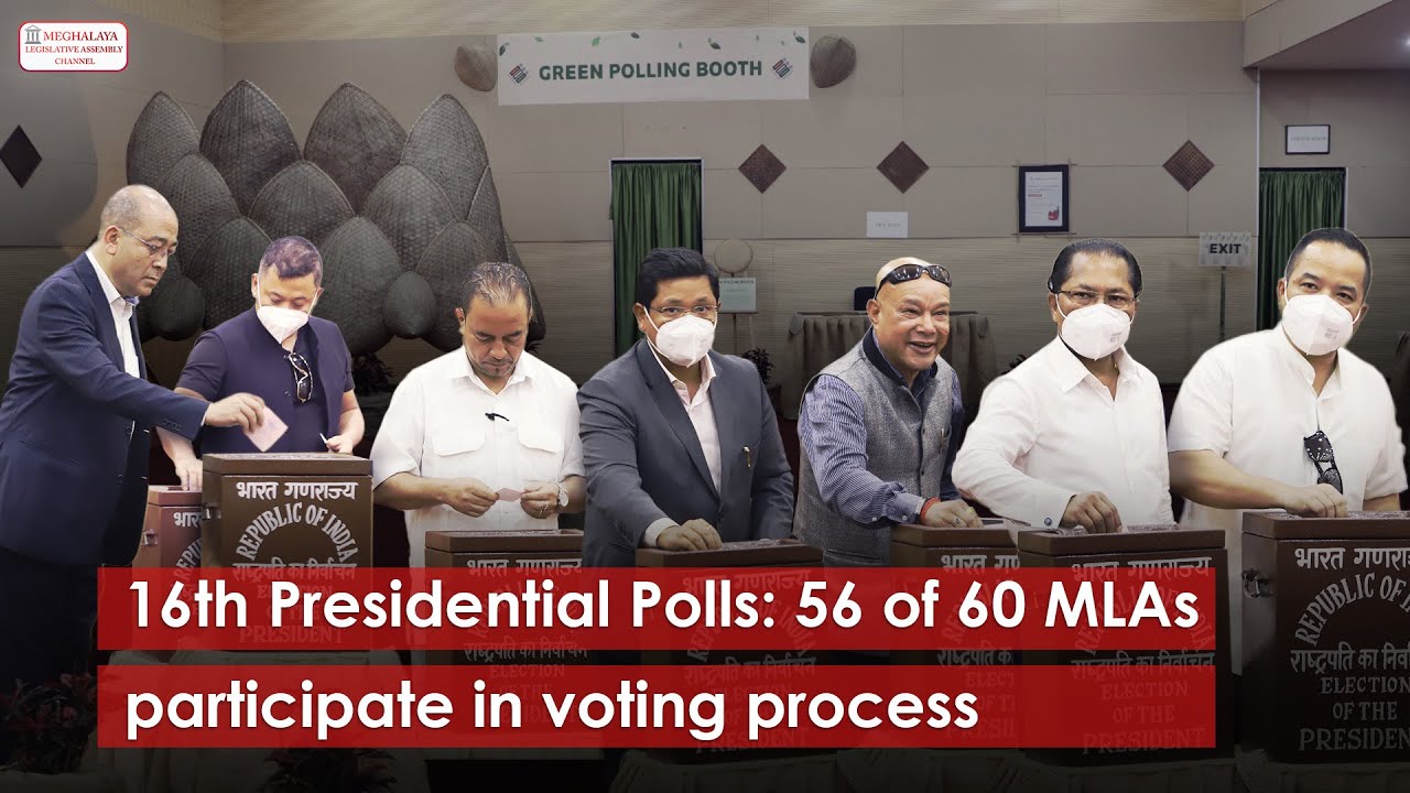 16th Presidential Polls: 56 of 60 MLAs participate in voting process