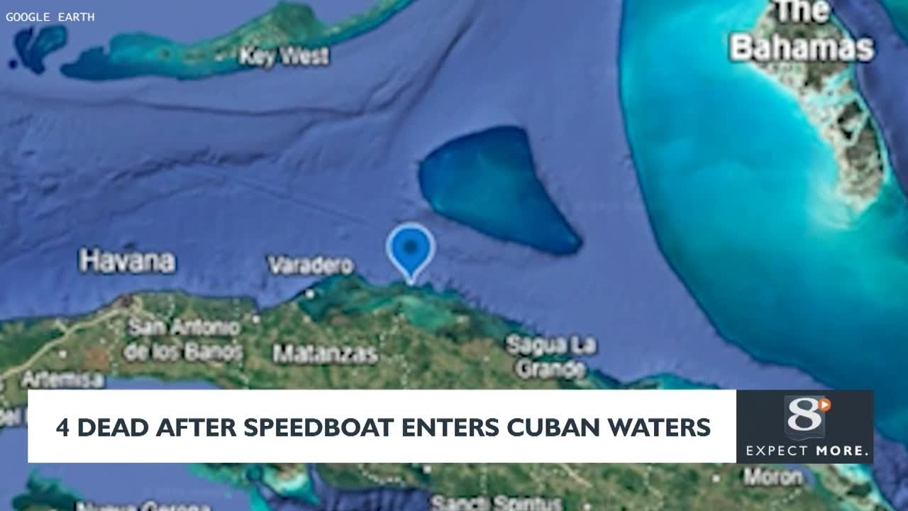4 Dead After Speedboat Enters Cuban Waters