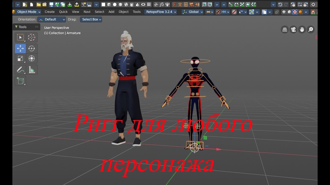 Borartists Ригг для любого персонажа в группе