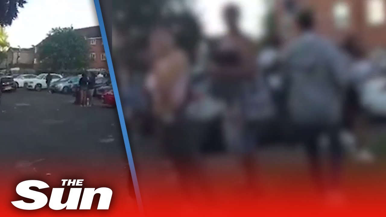 Police break up 100-person street party breaking COVID-19 lockdown rules