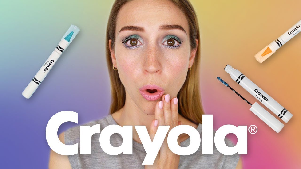 JE TESTE LE MAQUILLAGE CRAYOLA !!