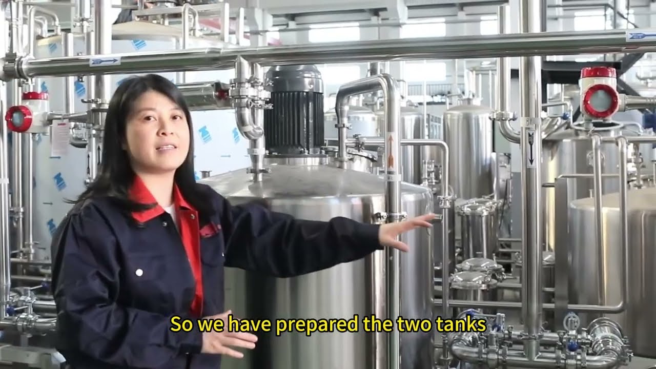 Introduction about Sugar melting and Blending system of Beverage processing system