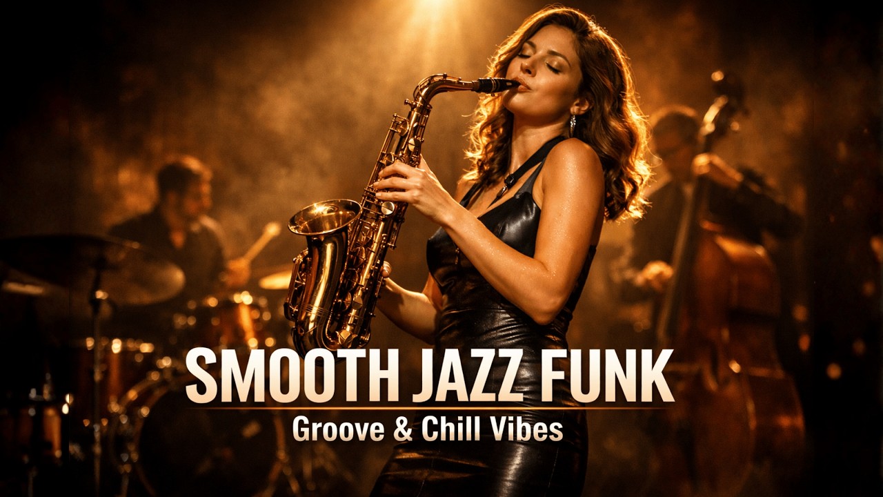 Smooth Jazz Funk Groove – Relaxing Funky Jazz Music for Work, Study & Chill Vibes | Jazz Funk Flow