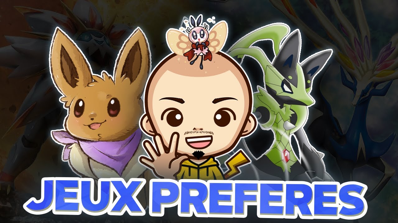 Les jeux Pok&eacute;mon favoris de PierroShiny, Myst&eacute;vo & Zycario ! 🏆✨