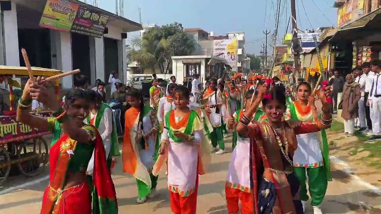 Nav Jyoti public school Big rally in Deoria 🇮🇳🏫 #shorts #deoria #trending 