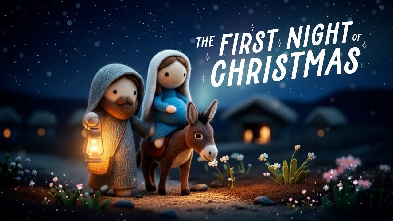 The First Night of Christmas | Peaceful Nativity Stop-Motion Short Film