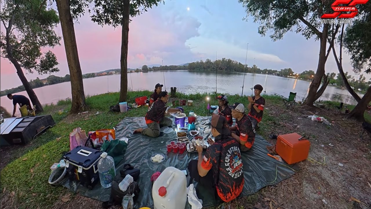 Mancing Dan Iftar di Tasik Biru‼️ Tasik Saksi Kemalangan‼️
