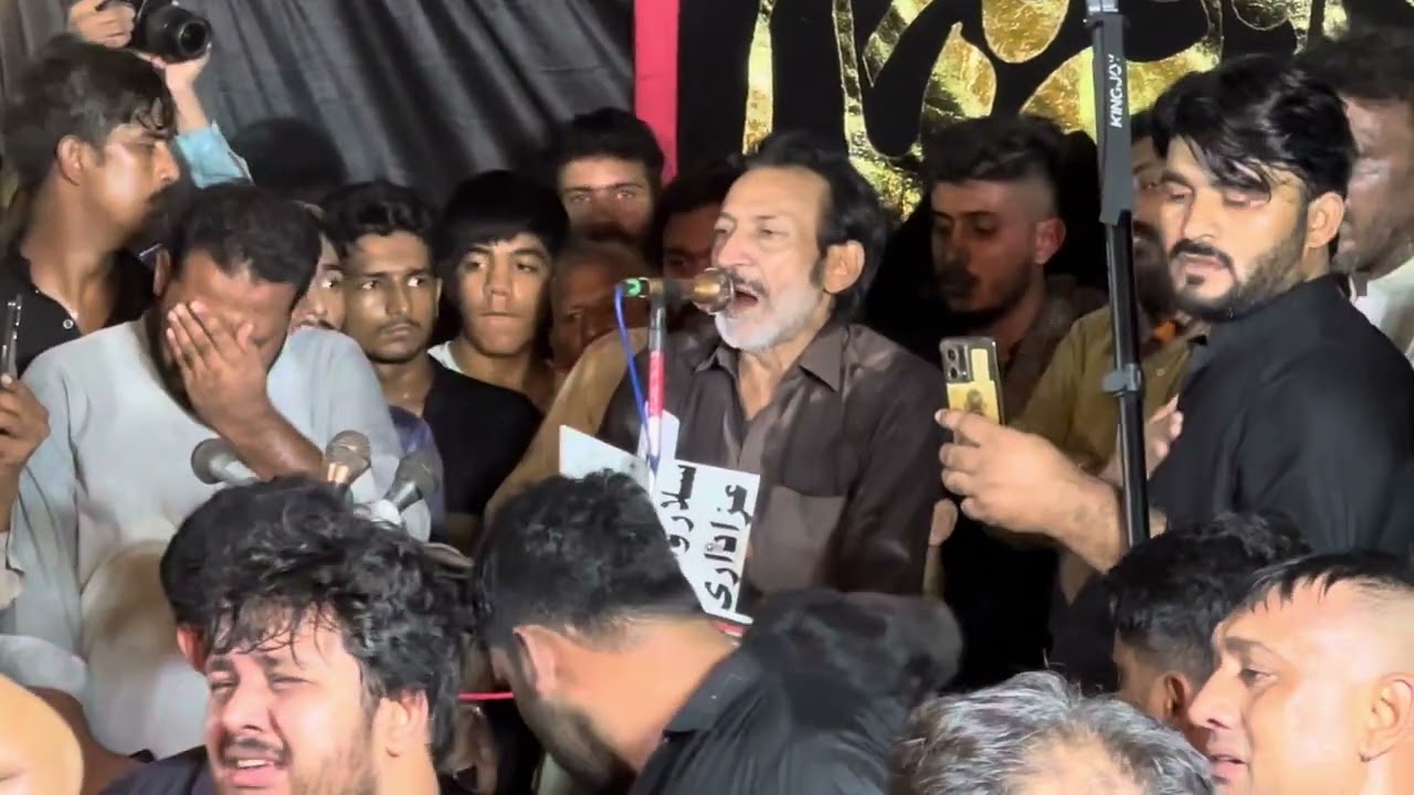 Har Wailay Puttar sajjad A S Noha live Hassan Sadiq 2023 in Multan shah shamas tabraz