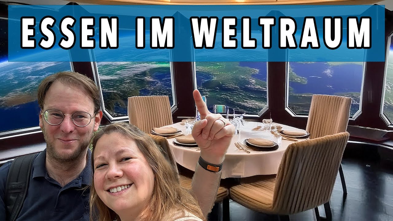 Ein Dinner 220 Meilen über Florida! Wir essen im Space 220 im Epcot und genießen den Tag
