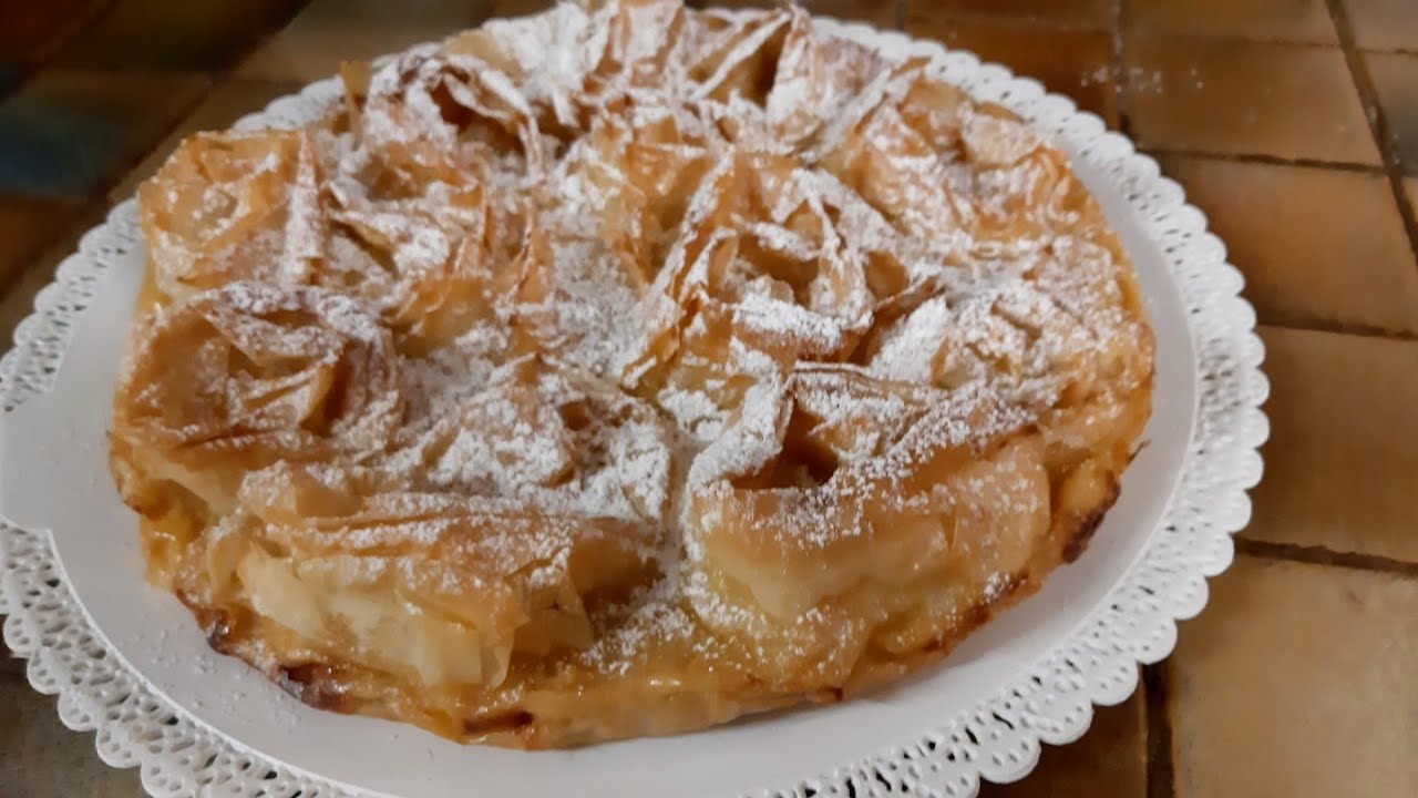 GÂTEAU AU FLAN À BASE DE PÂTE FILO UNE TUERIE !  🥰🥰 MERCI DE LIKER ET DE VOUS ABONNER  !🙏