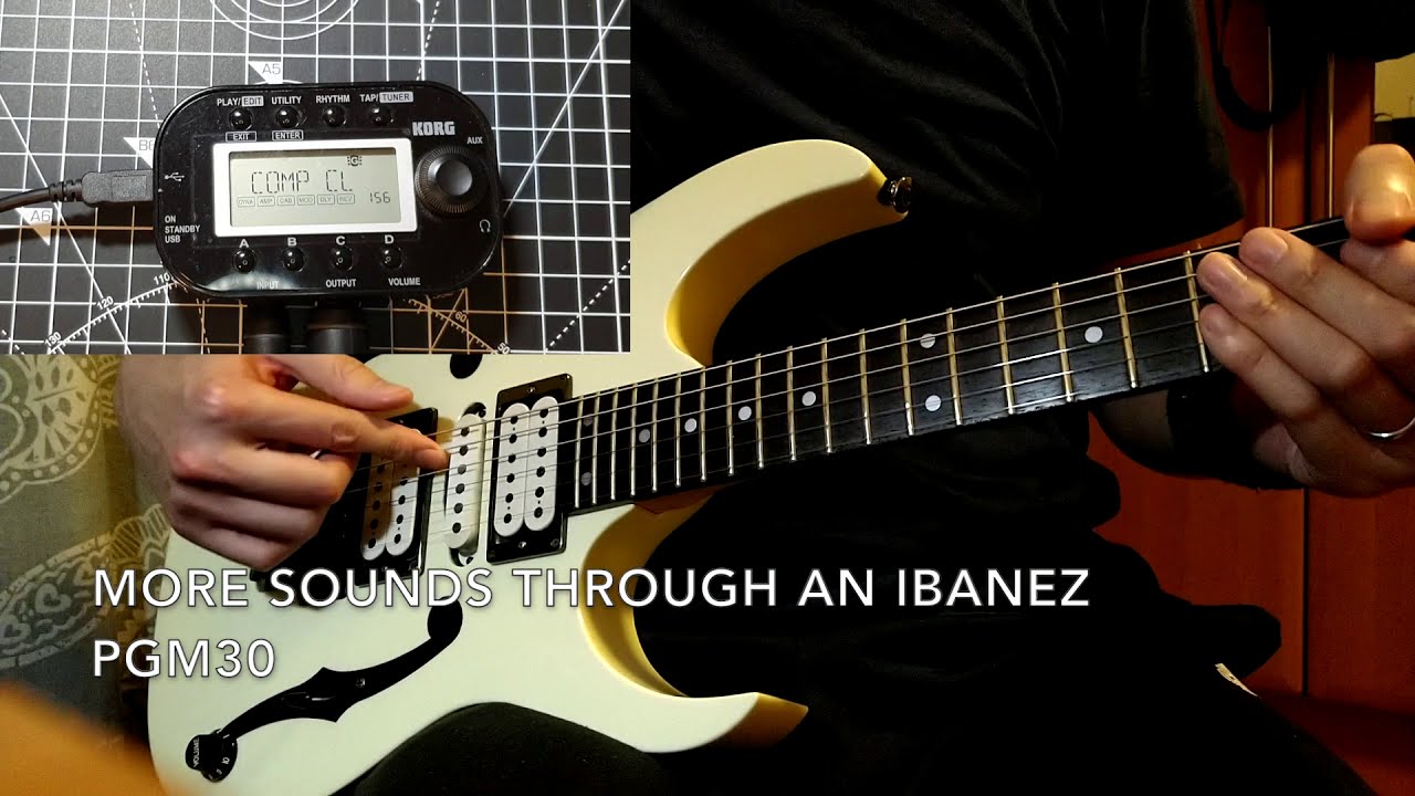 KORG Pandora Mini Guitar FX Review PART  3