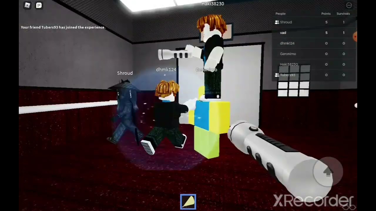 Roblox zMadZeus's Horror Elevator 2015 fan remake: aoao