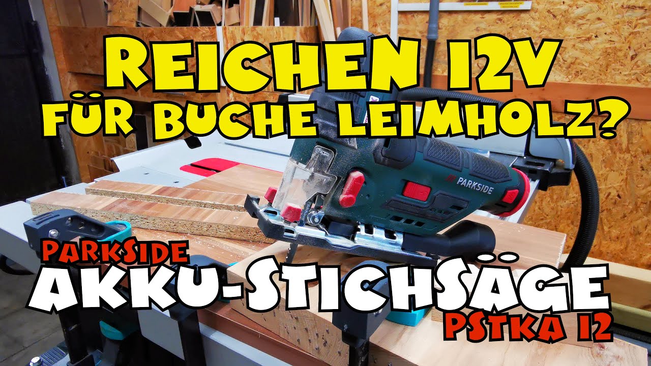 Im Einsatz: Akku-Stichsäge PSTKA 12 B3 von Lidl - PARKSIDE®