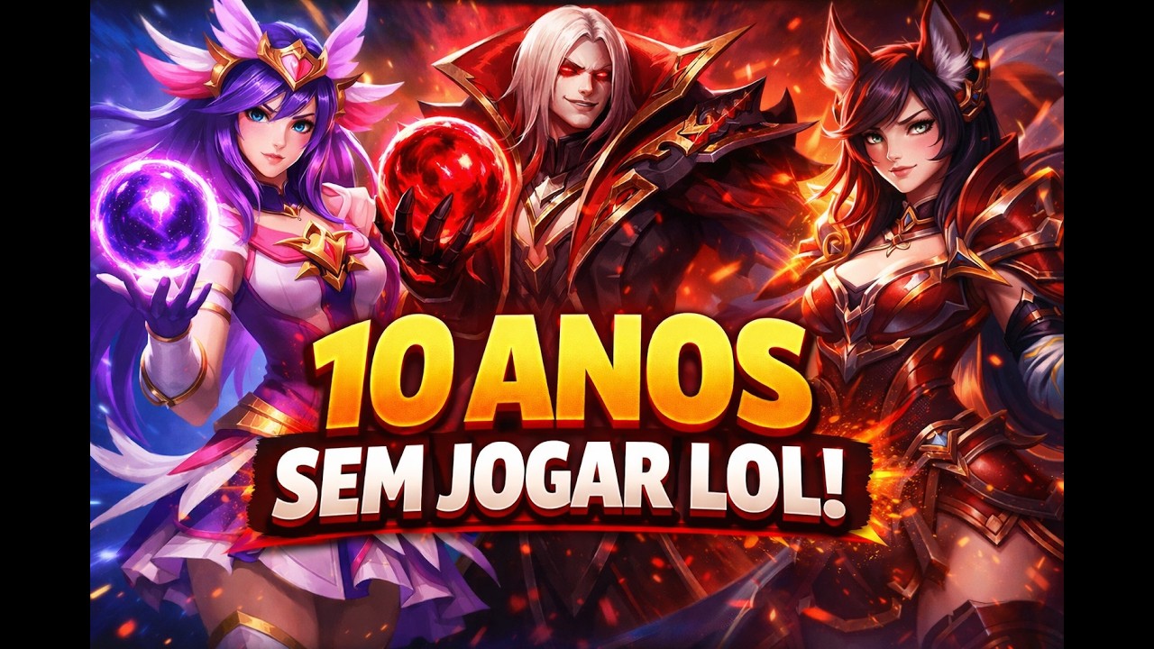 🔥 VOLTEI PRO LOL DEPOIS DE 10 ANOS | Syndra ⭐ Vladimir 🩸 Ahri 👑