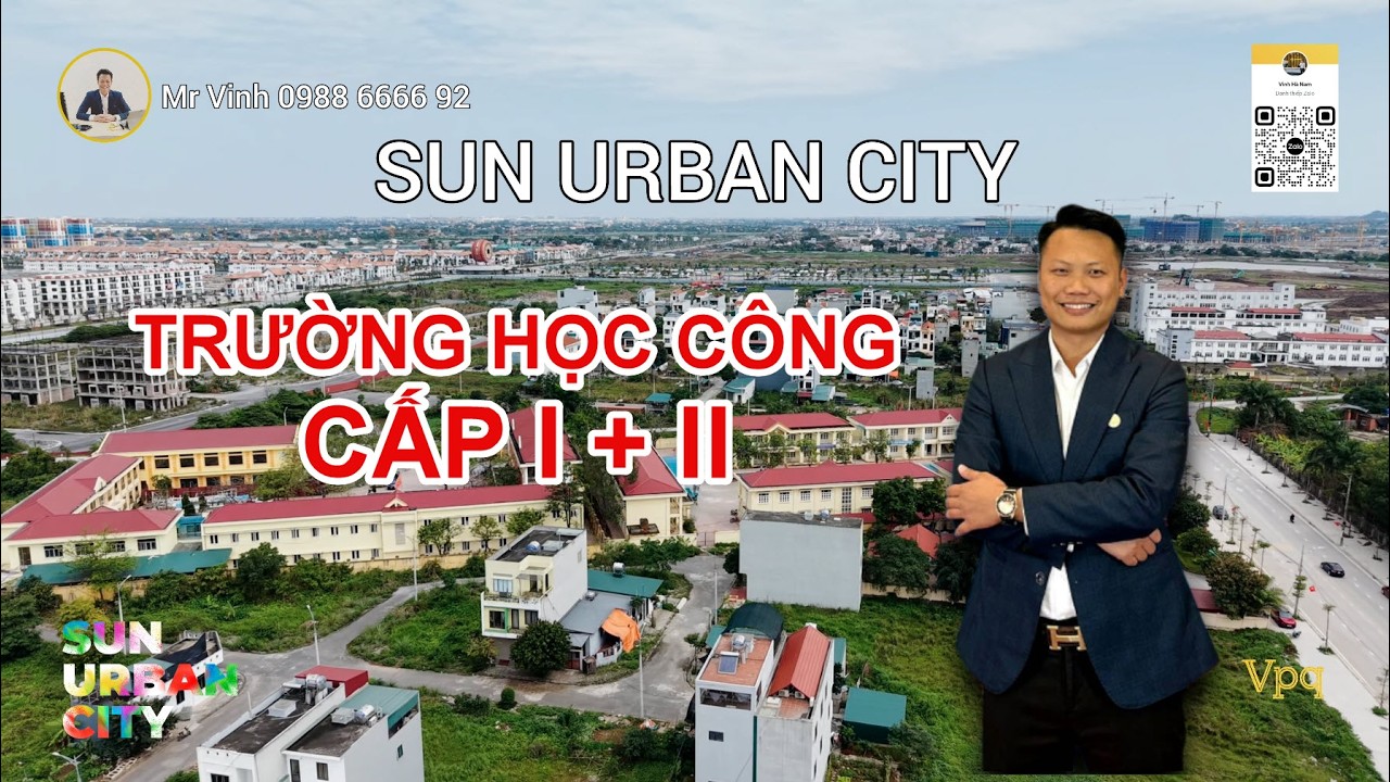 Sun Urban City | Trường học cấp 1+2 dành cho cư dân
