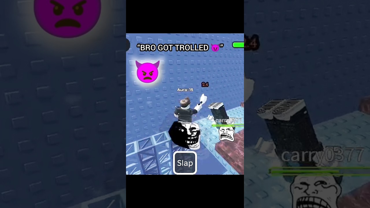 Trolling Players in Roblox Troll Tower 😈😂 | Roblox Shorts 