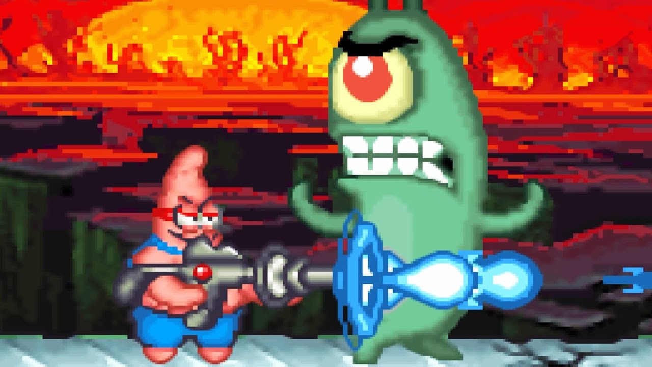 SpongeBob SquarePants: Creature from the Krusty Krab GBA - All Bosses