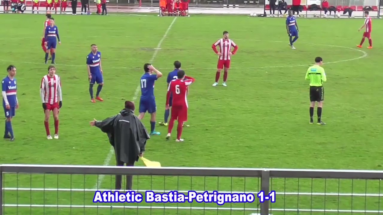 Athletic Bastia-Petrignano 1-1
