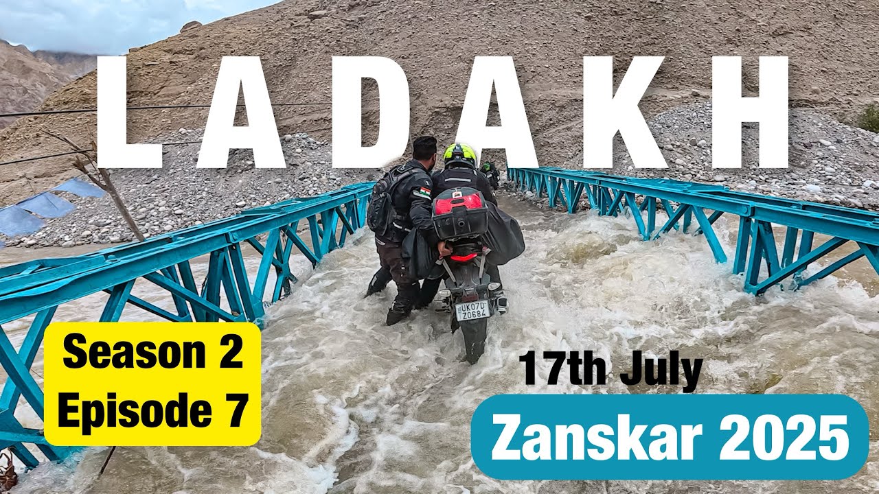 Zanskar Ladakh 2025 - Pagong Road Closed | Season 2 | KAAFILA | EP.7 | #rudrashoots