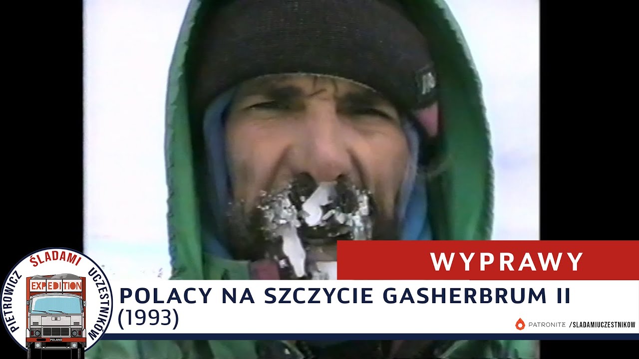 Polacy na szczycie Gasherbrum II (1993) | Śladami Uczestników