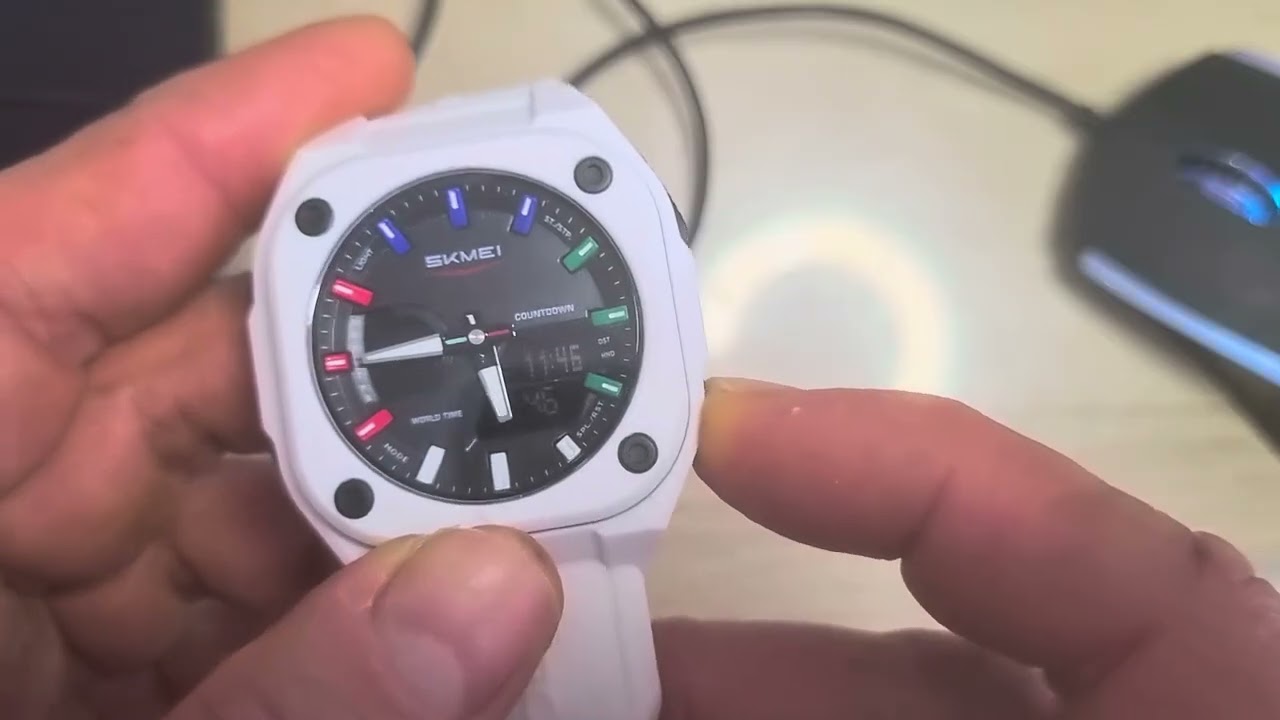 Como configurar el reloj SKMEI 2328